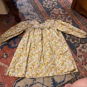 James and Lottie Yellow Flora Dress